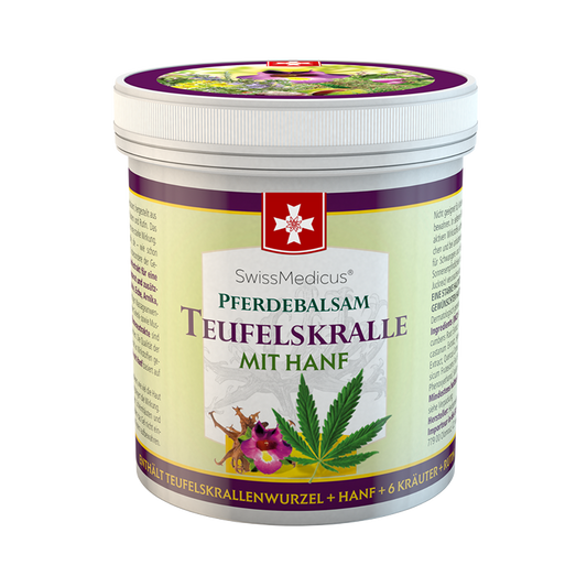 Gel de masaj cu gheara diavolului și cânepă