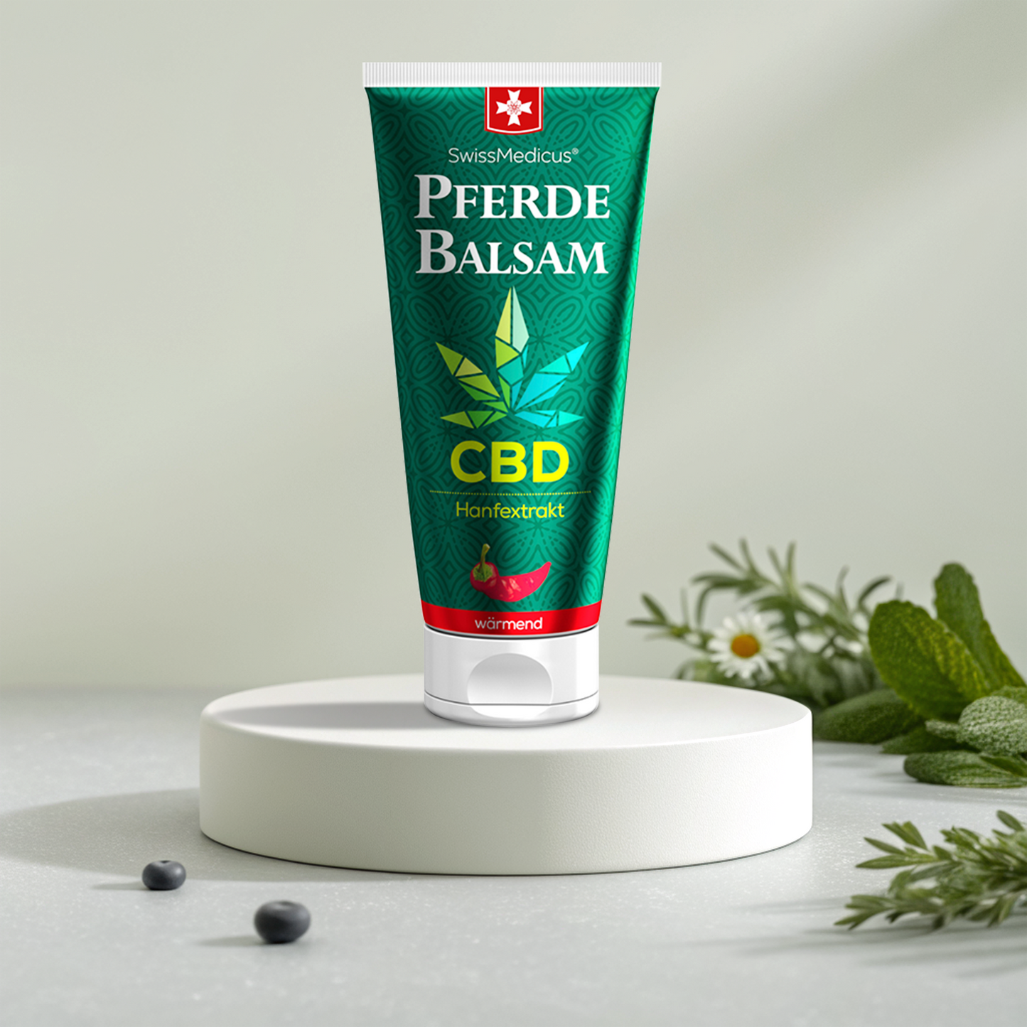 Balsam de cal cu CBD cald