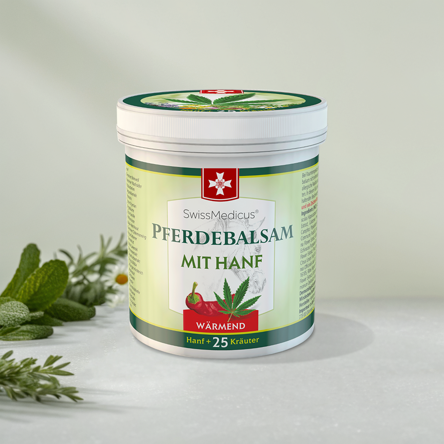 Balsam de cal cu cânepă încălzitor