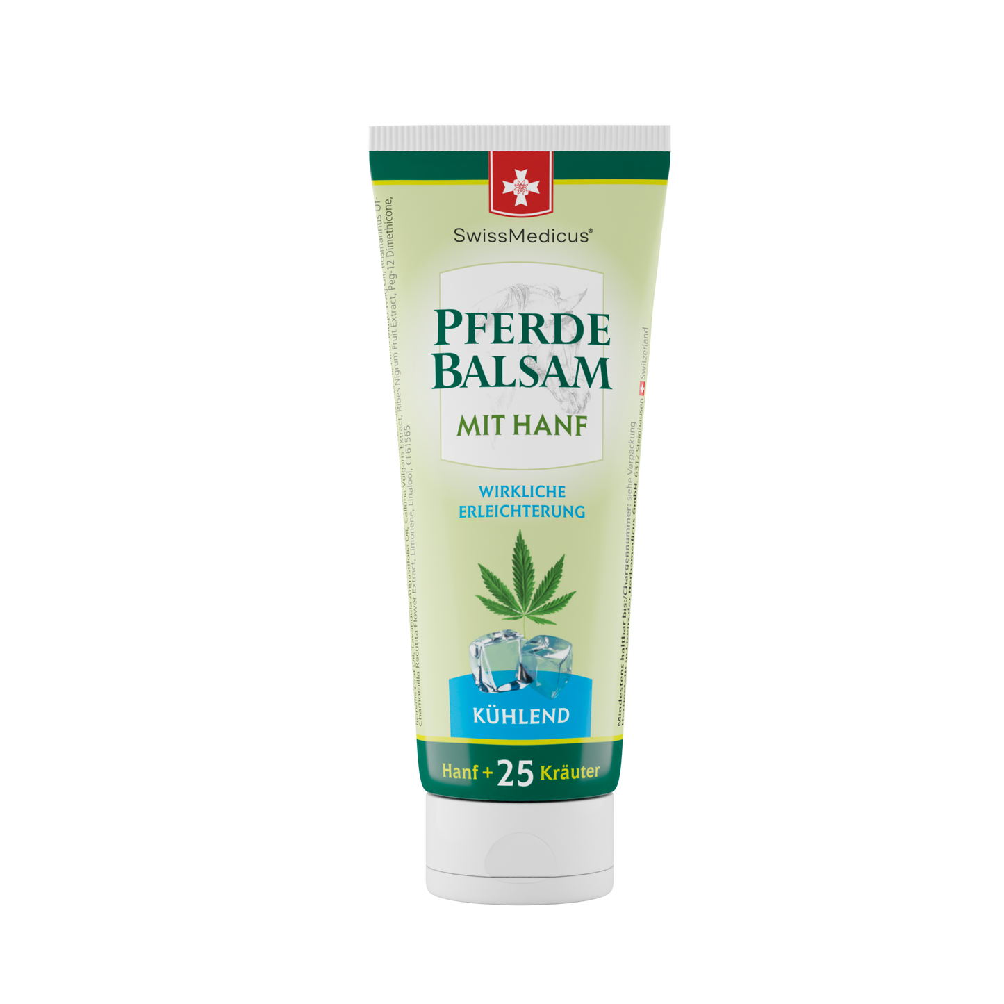 Unguent pentru cai cu cânepă răcoritoare