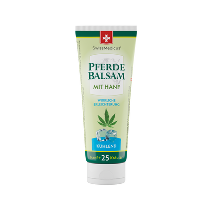 Unguent pentru cai cu cânepă răcoritoare