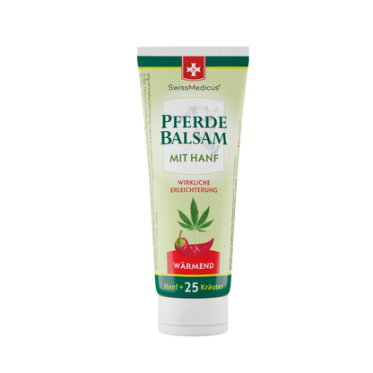 Unguent pentru cai cu cânepă caldă