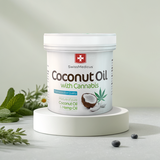 Ulei de cocos cu cânepă