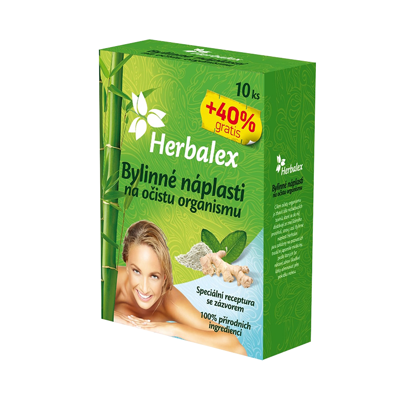 Plasturi de curățare corporală pe bază de plante